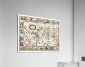 Vintage Maps  98 Acrylic Print