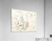 Vintage Maps  65 Acrylic Print