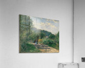 Pierre Auguste Renoir 1841 1919 A Road in Louveciennes 1870 Acrylic Print