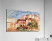 Pierre Auguste Renoir 1841 1919 View from the Garden of the Post Office Cagnes Village vu du jardin de la poste Cagnes 1908 Acrylic Print