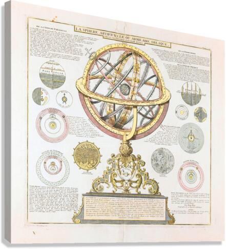 astrology 11 Canvas Print