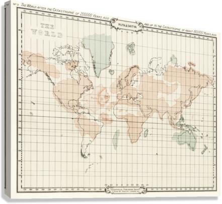 Vintage Maps  73 Canvas Print