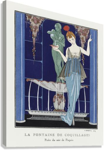 George Barbier  9 Canvas Print