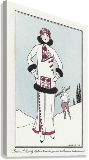 George Barbier  6 Canvas Print