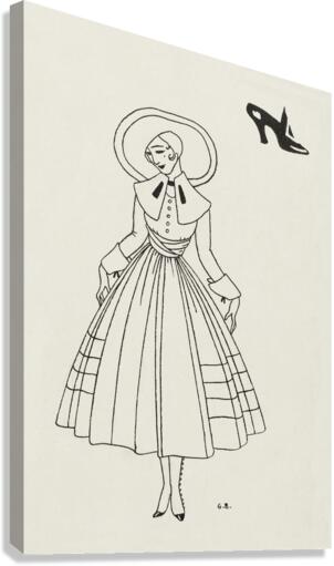 George Barbier  59 Canvas Print