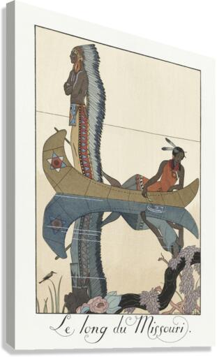 George Barbier  53 Canvas Print