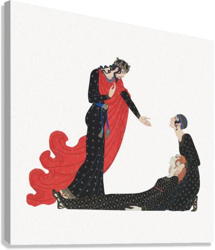 George Barbier  112 Canvas Print