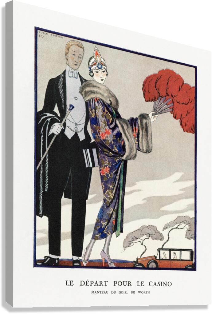 George Barbier  76 Canvas Print