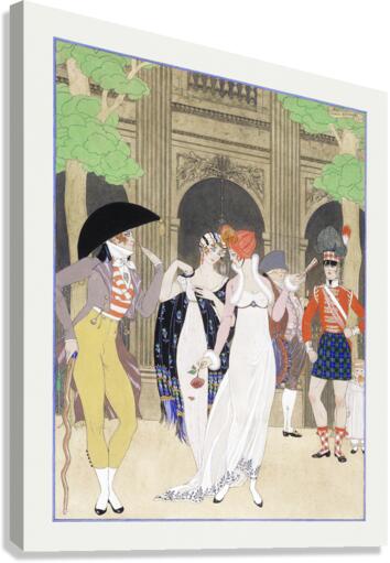 George Barbier  71 Canvas Print