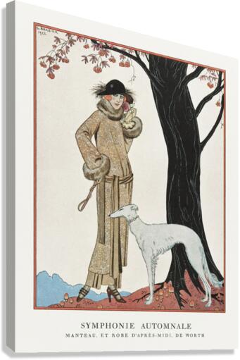 George Barbier  77 Canvas Print