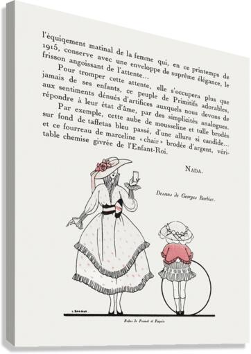 George Barbier  84 Canvas Print