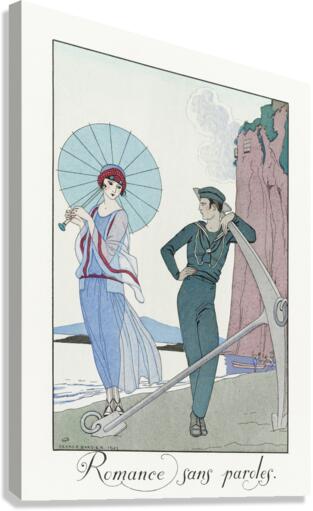 George Barbier  79 Canvas Print