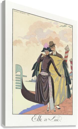 George Barbier  103 Canvas Print