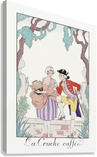 George Barbier  89 Canvas Print