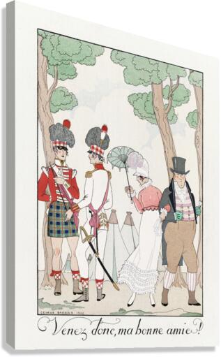 George Barbier  99 Canvas Print