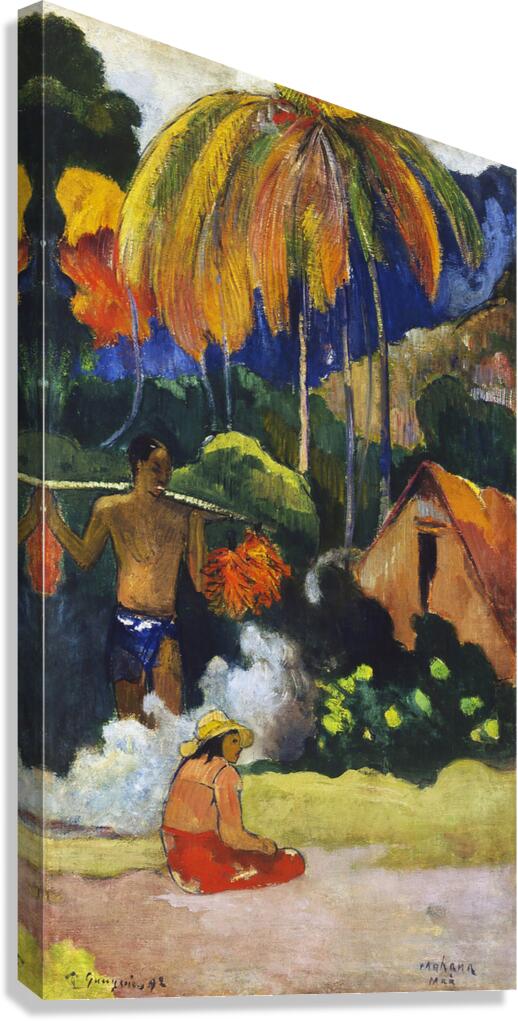 Paul Gauguin 1848 1903 Landscape in Tahiti 1892 by TOPARTGALLERY