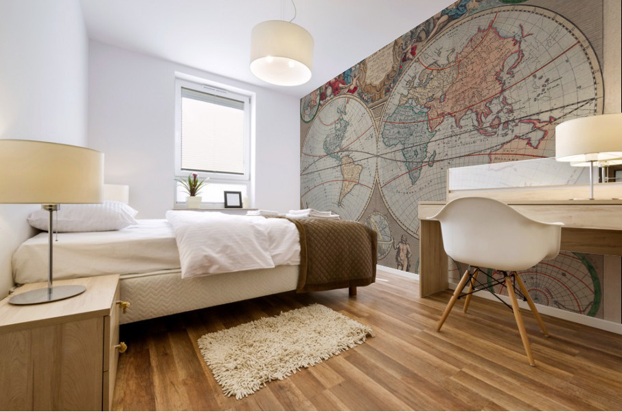 Vintage Maps  19 Mural print