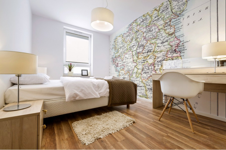 Vintage Maps  7 Mural print
