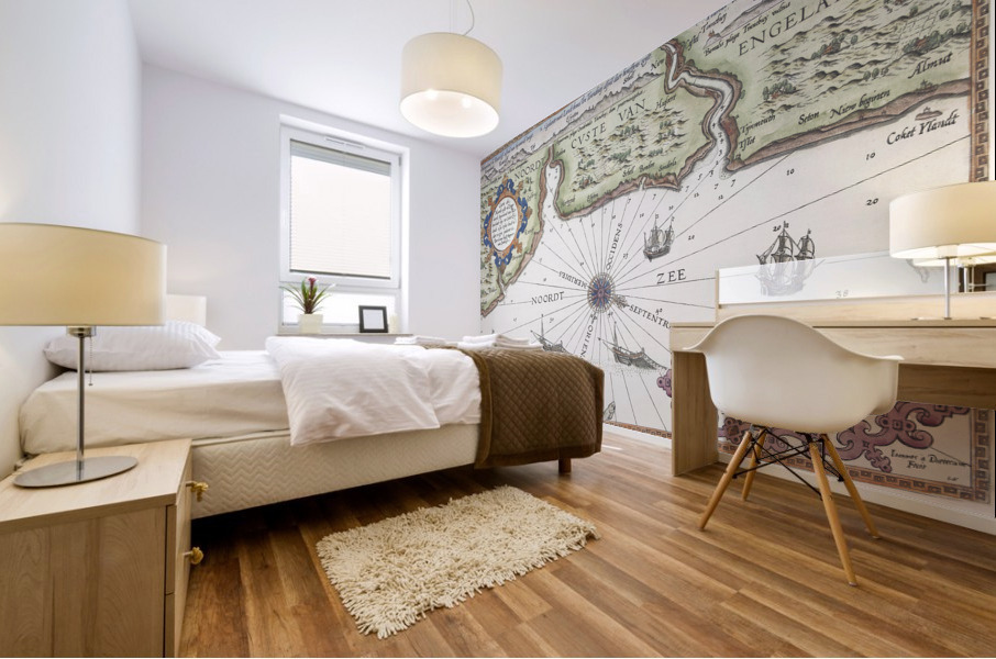 Vintage Maps  24 Mural print