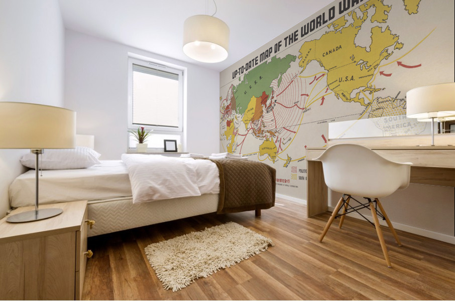 Vintage Maps  42 Mural print