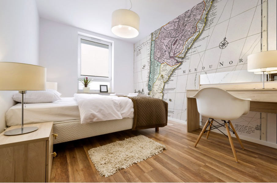 Vintage Maps  25 Mural print