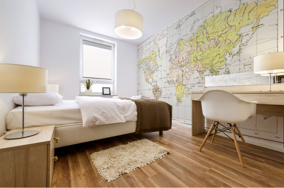 Vintage Maps  11 Mural print