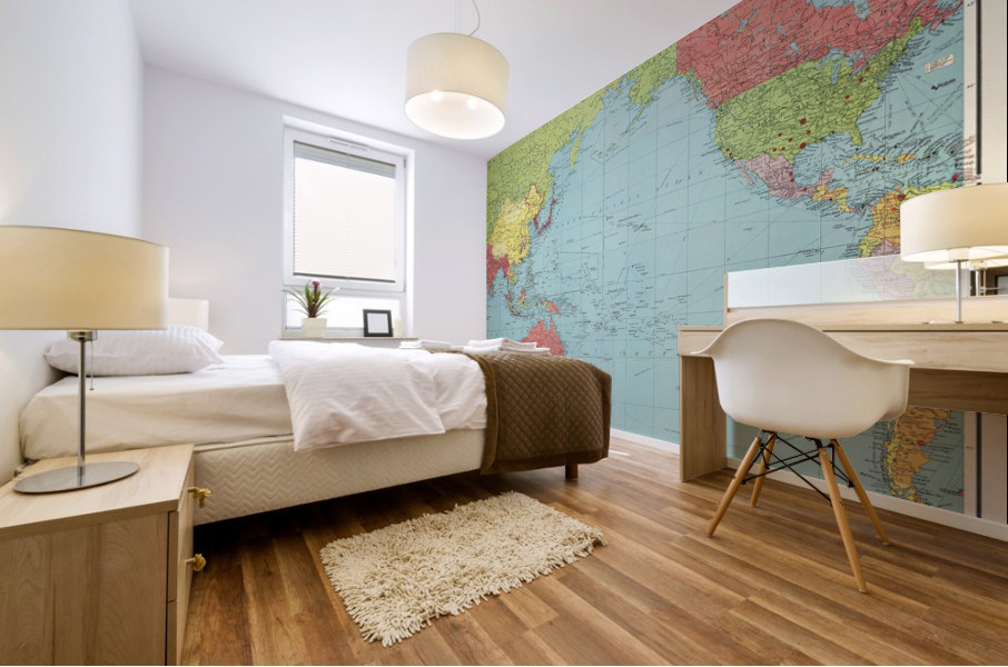 Vintage Maps  48 Mural print