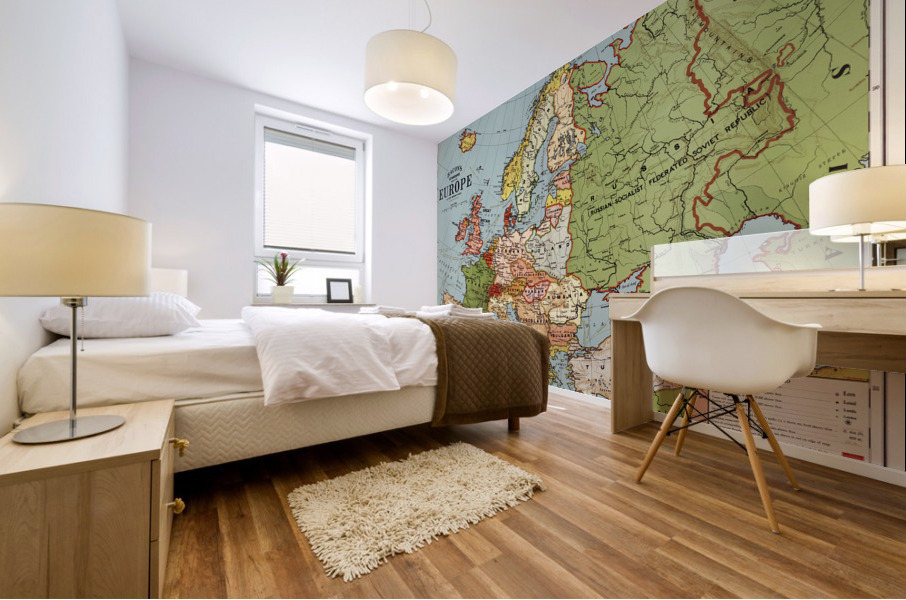 Vintage Maps  20 Mural print
