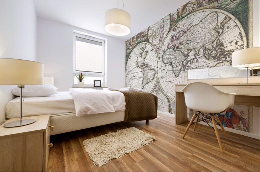 Vintage Maps  14 Mural print