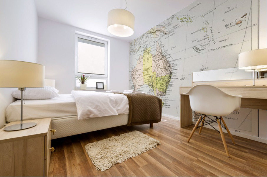 Vintage Maps  12 Mural print