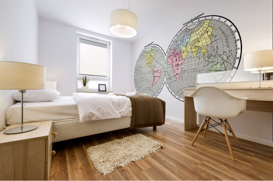 Vintage Maps  4 Mural print