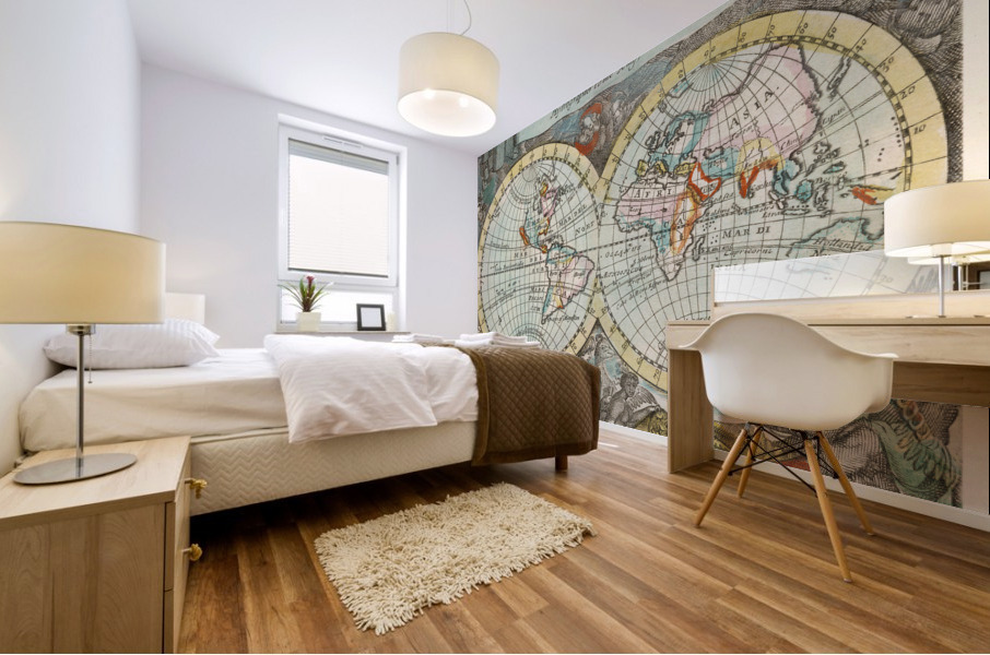 Vintage Maps  67 Mural print