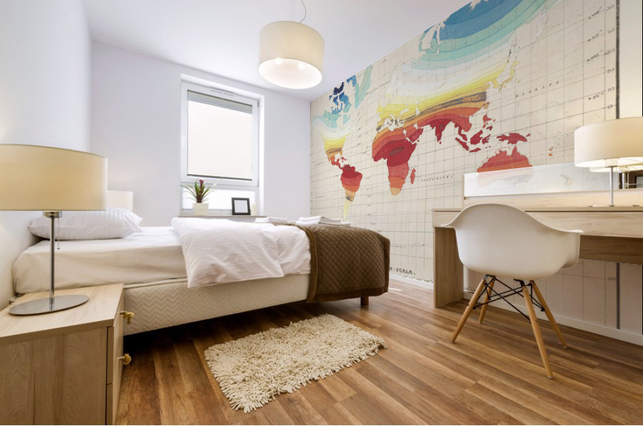 Vintage Maps  74 Mural print