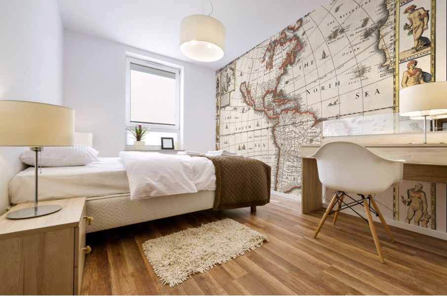 Vintage Maps  80 Mural print