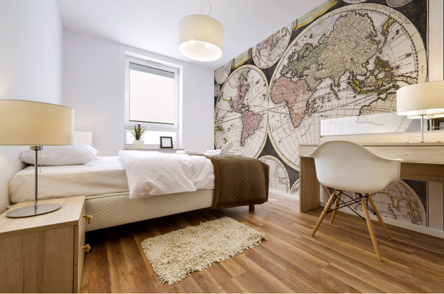 Vintage Maps  69 Mural print