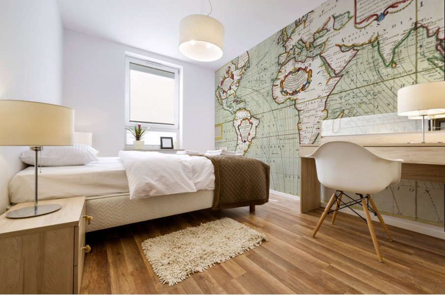 Vintage Maps  77 Mural print
