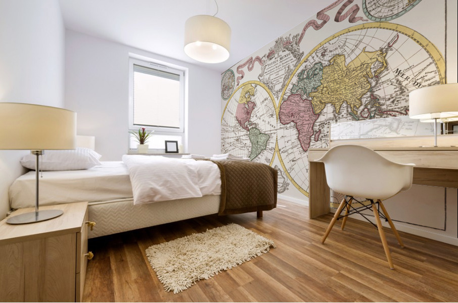 Vintage Maps  61 Mural print