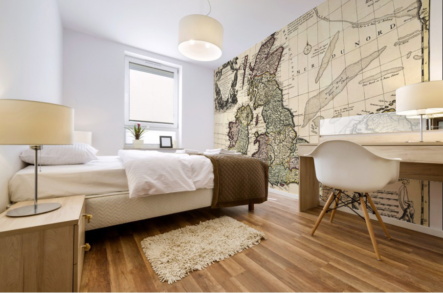 Vintage Maps  82 Mural print