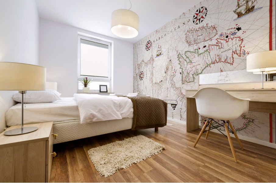 Vintage Maps  72 Mural print