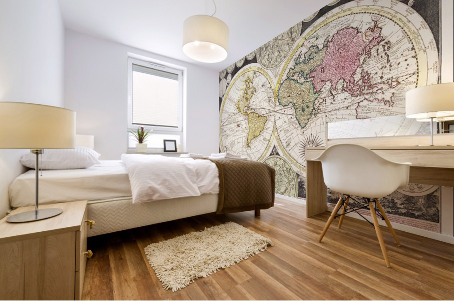 Vintage Maps  76 Mural print