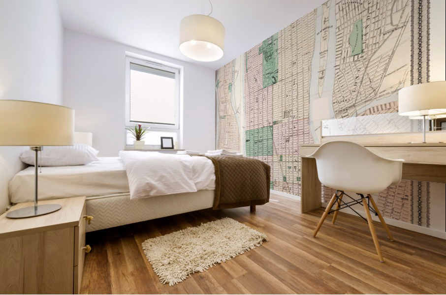 Vintage Maps  95 Mural print