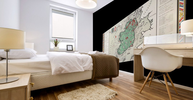 Vintage Maps  92 Mural print