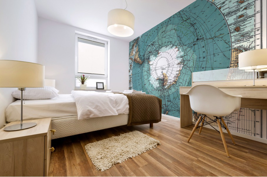 Vintage Maps  107 Mural print