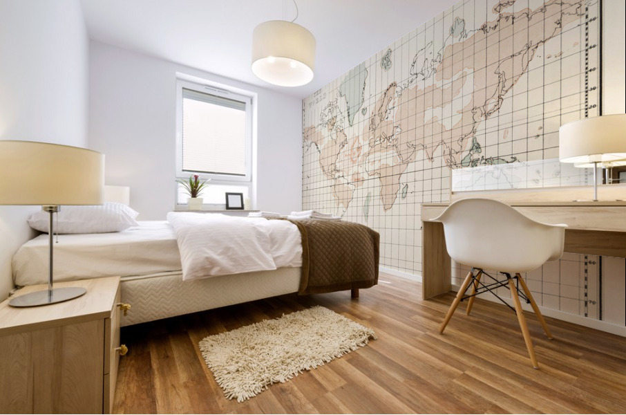 Vintage Maps  73 Mural print