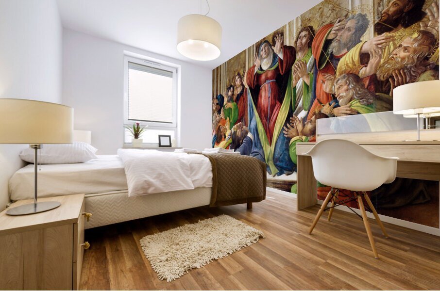 Sandro Botticelli 1445 1510  The Descent Of The Holy Ghost 1505 Mural print