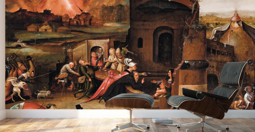Hieronymus Bosch 1450 1516 The Temptation of Saint Anthony 1516