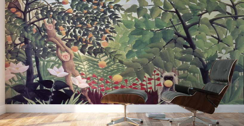 Henri Rousseau 37 by TOPARTGALLERY Wall Art