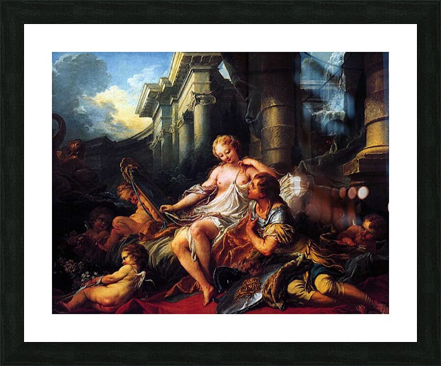 Francois Boucher 1703 1770 Rinaldo and Armida Picture Frame print