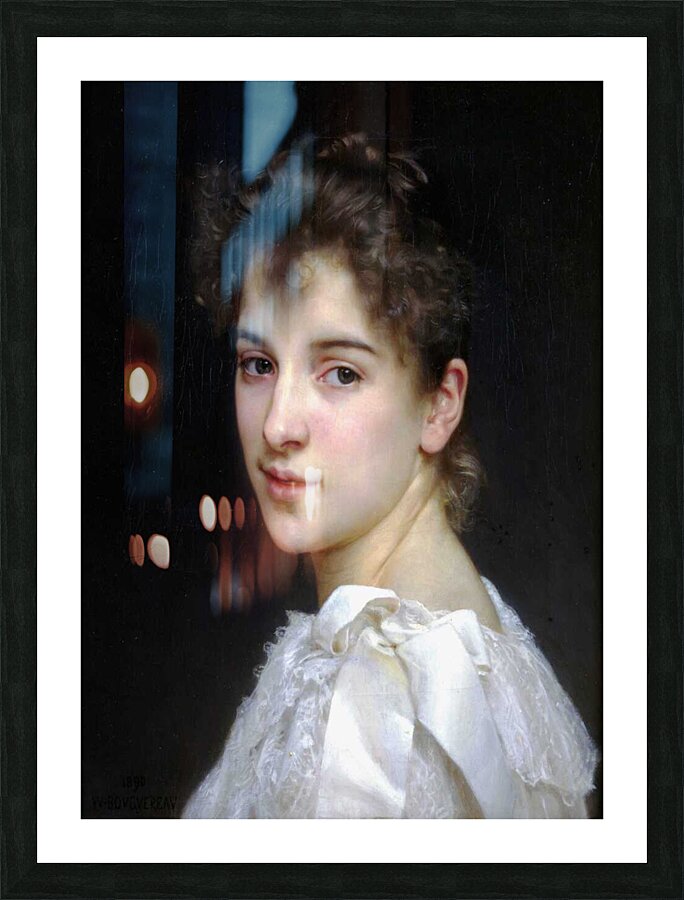 William  Adolphe  Bouguereau 1825 1905  Gabrielle Picture Frame print