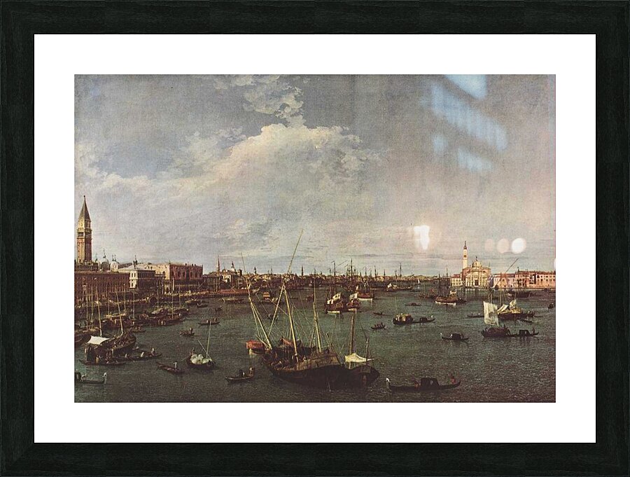 Canaletto 1697 1768 Bacino di San Marco St Marks Basin Picture Frame print
